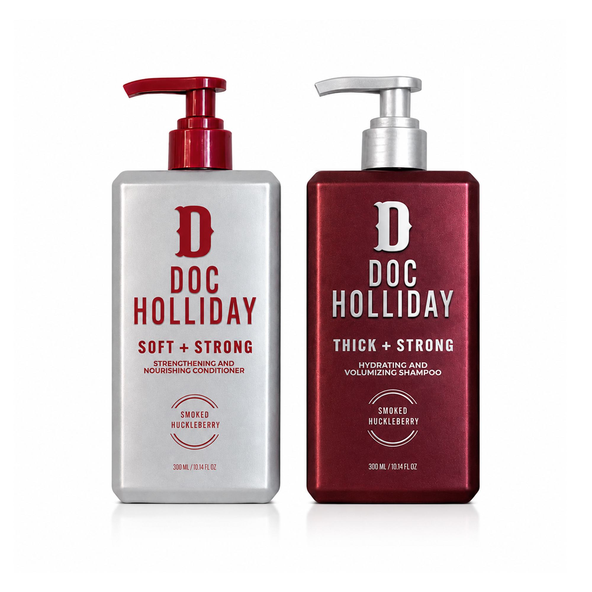 Thick + Soft Men’s Shampoo and Conditioner Bundle - Smoked Huckleberry