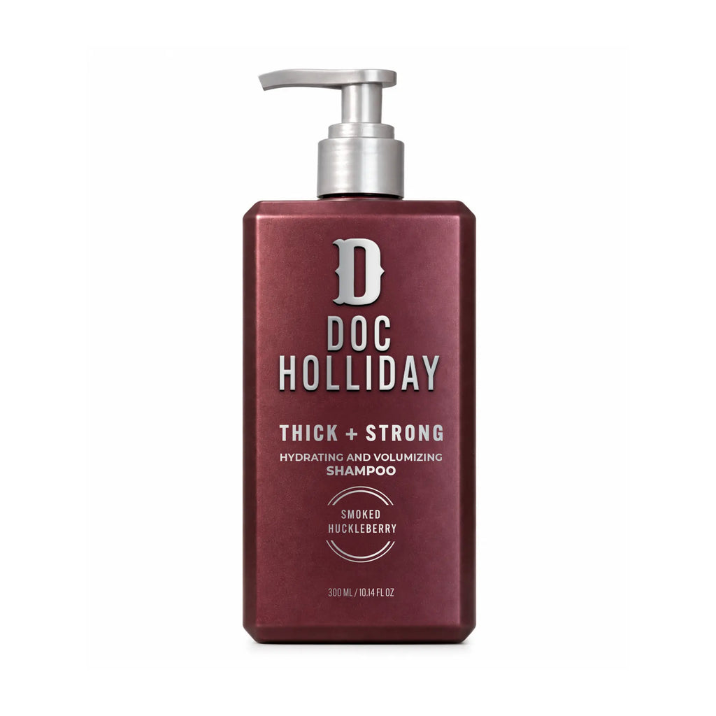 Thick + Strong Hydrating and Volumizing Shampoo - Smoked Huckleberry Doc Holliday Essentials