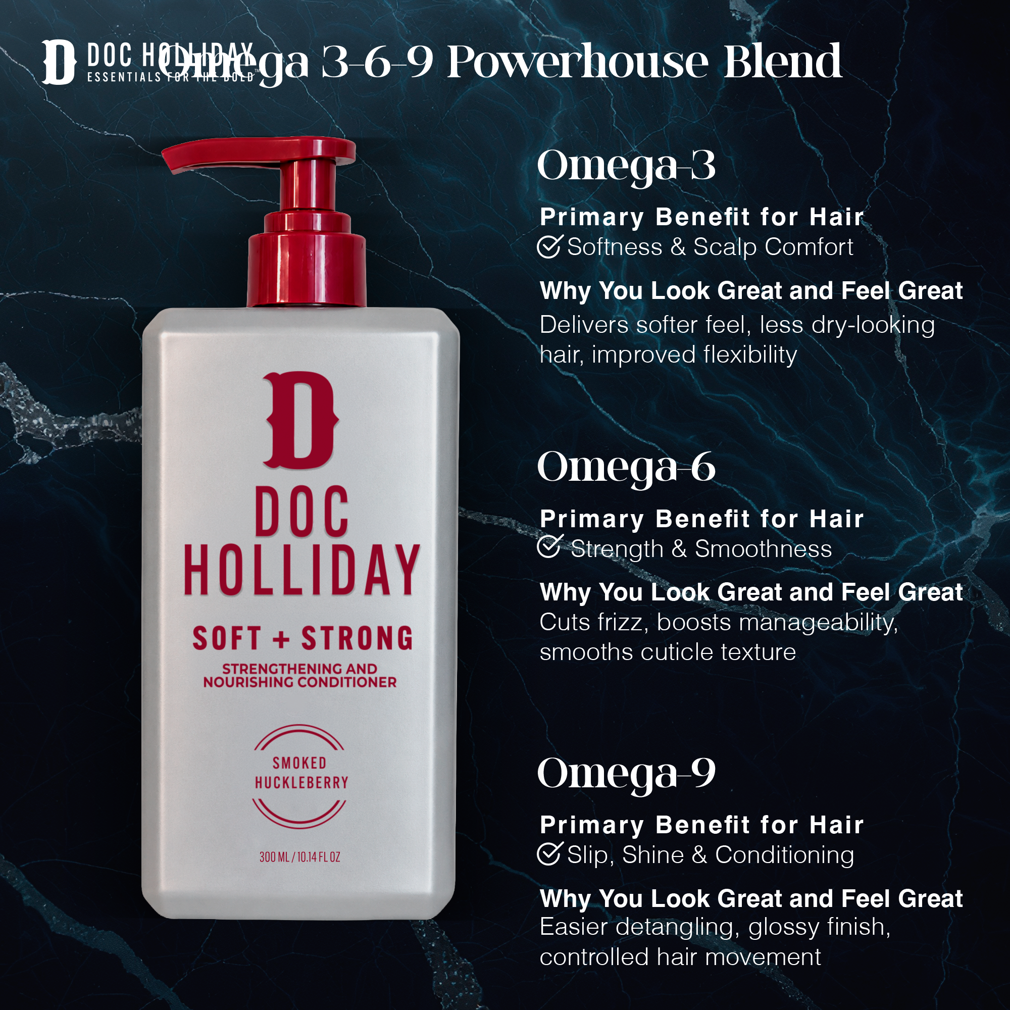 Soft + Strong Fortifying and Nourishing Conditioner - Smoked Huckleberry